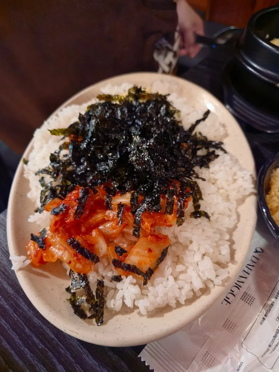 Rice fried in Jjuksami's octopus sauce