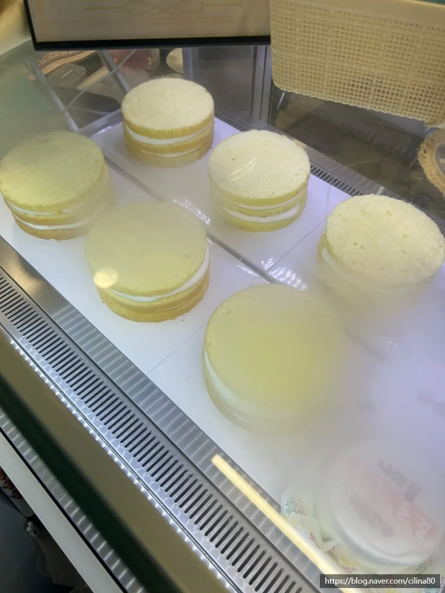Work space where cakes are being made