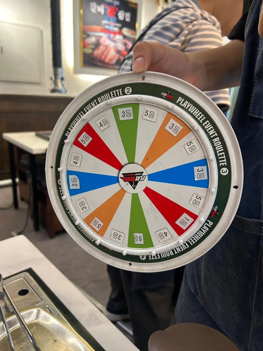 Result of the roulette spin