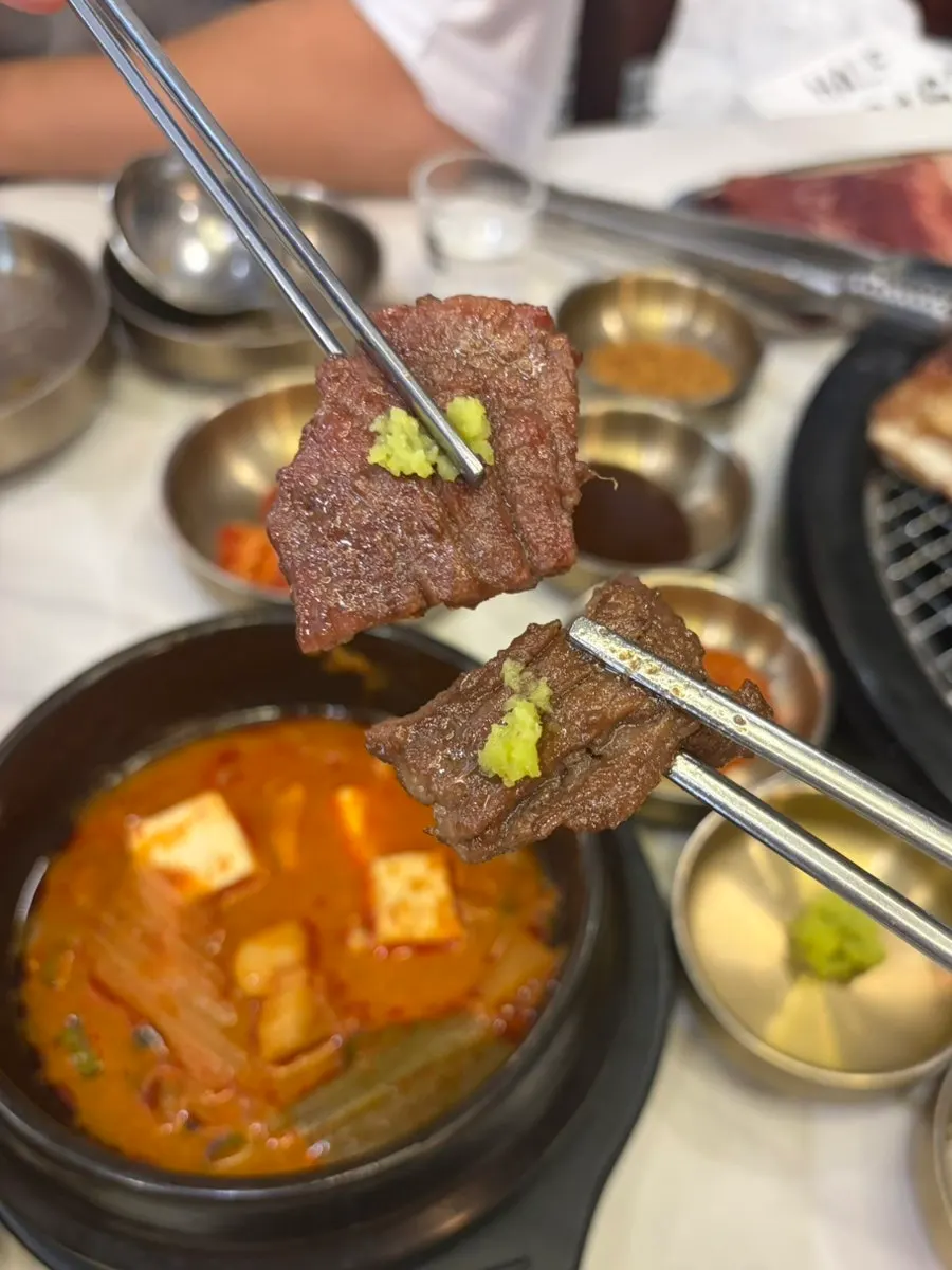 육즙이 올라오는 소왕갈비 굽기