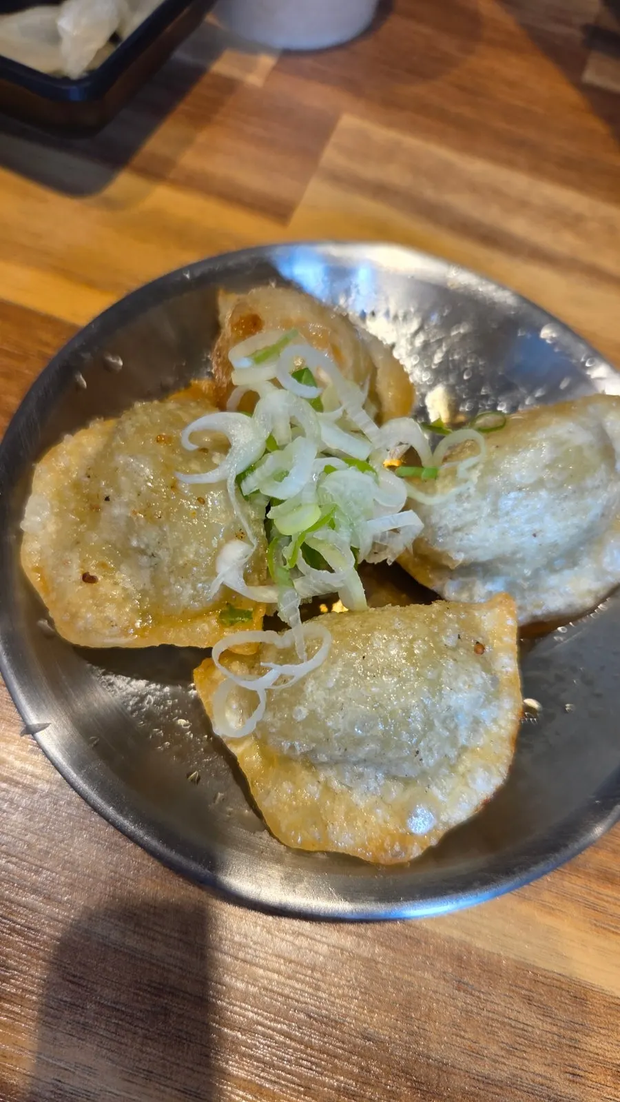 White pickled radish and table pepper