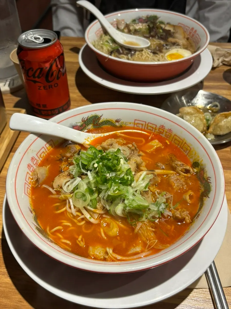 곱창과 우삼겹 모츠라멘