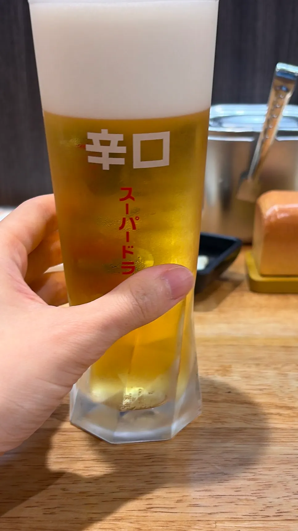 具がたっぷりのモツラーメン