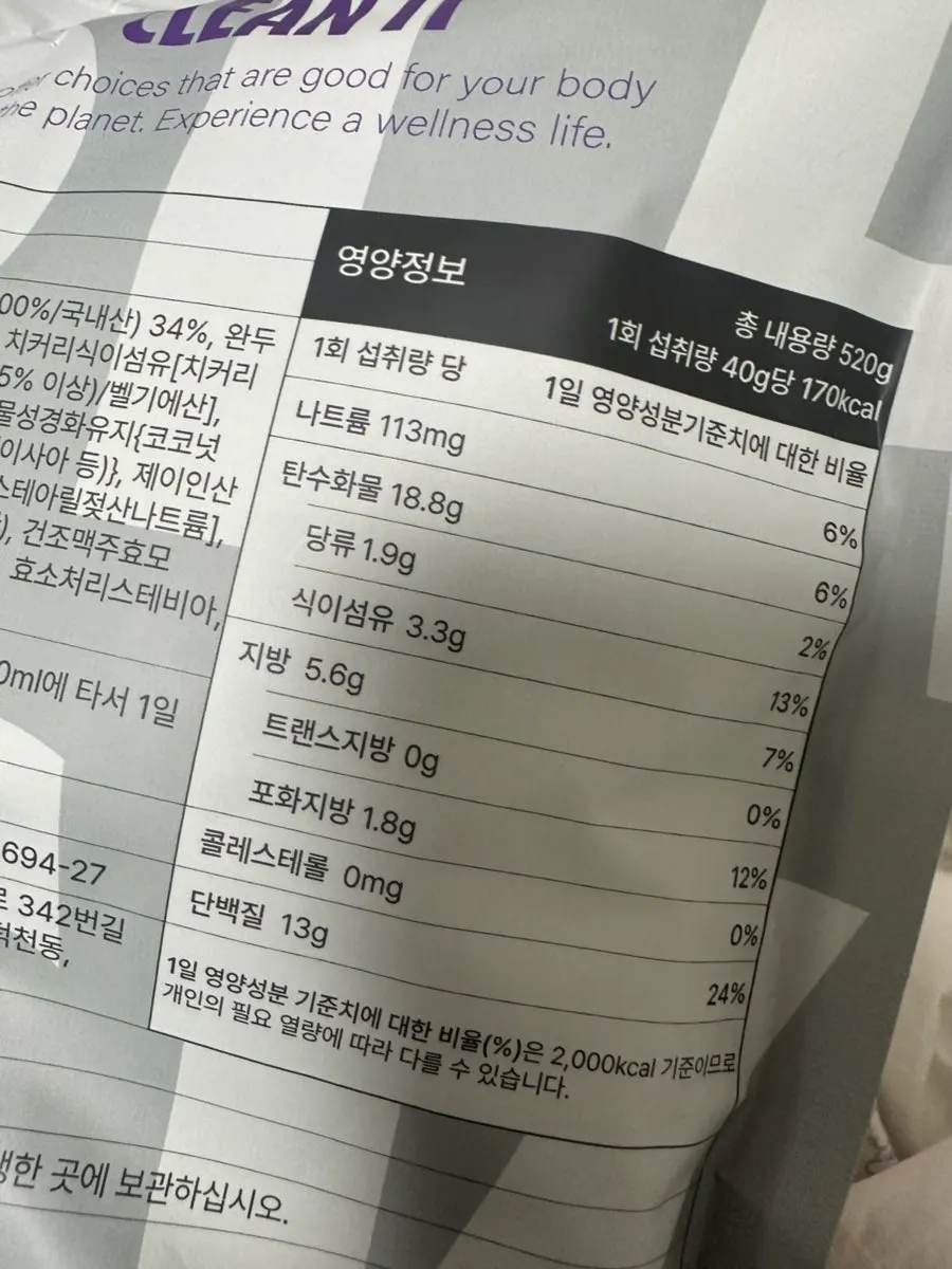 Vegan protein made from black soybeans, Cleanit Black Bean