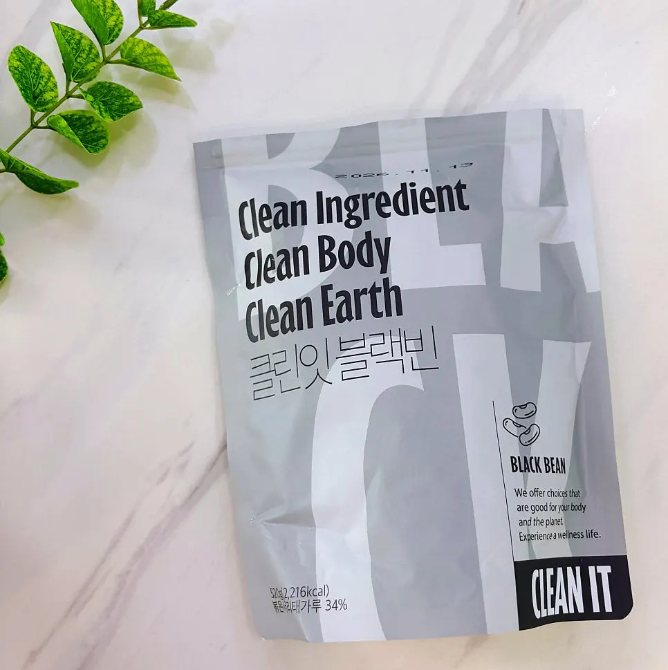 Cleanit Black Bean sorité protein shake product package