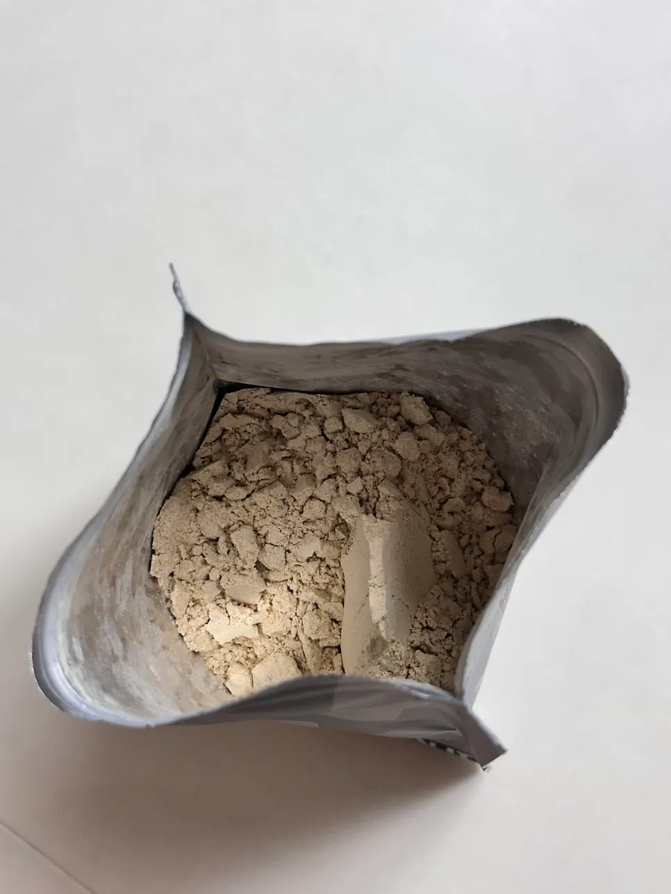 Vegan protein label and key ingredient information