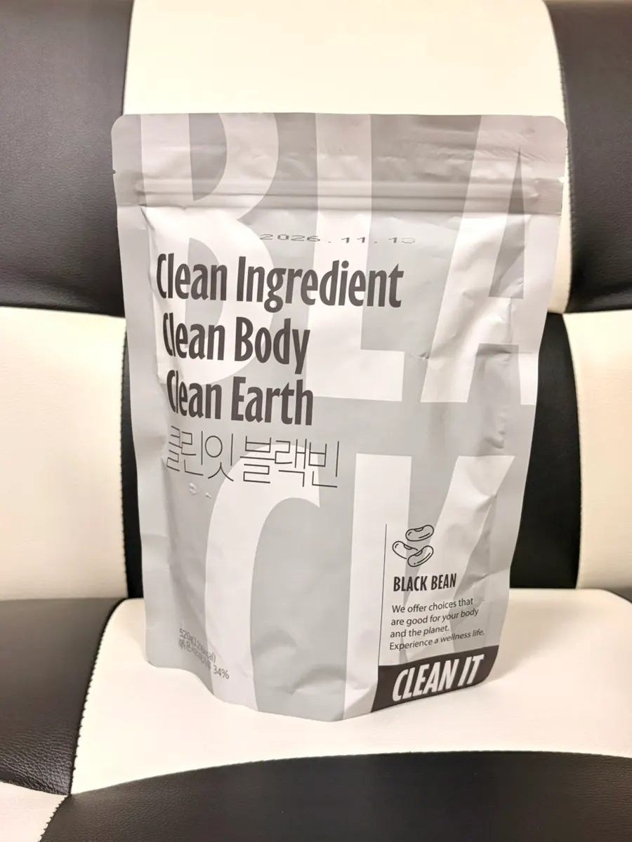 Cleanit Black Bean prepared as a breakfast meal replacement