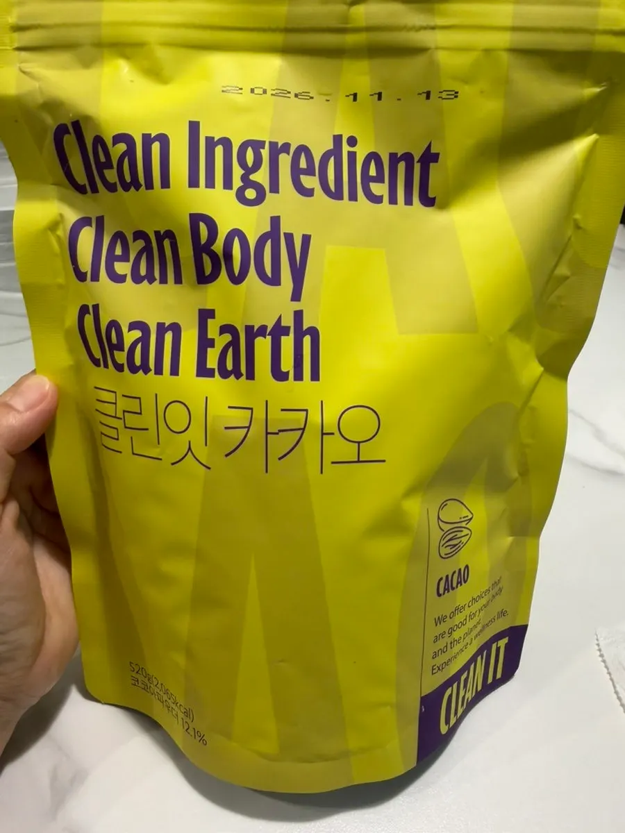 Cleanit Cacao protein shake product package