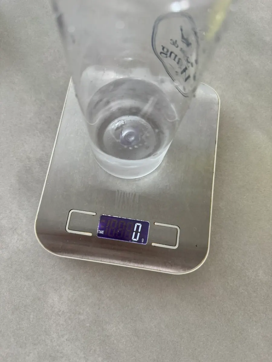 Shaker con 170ml de agua