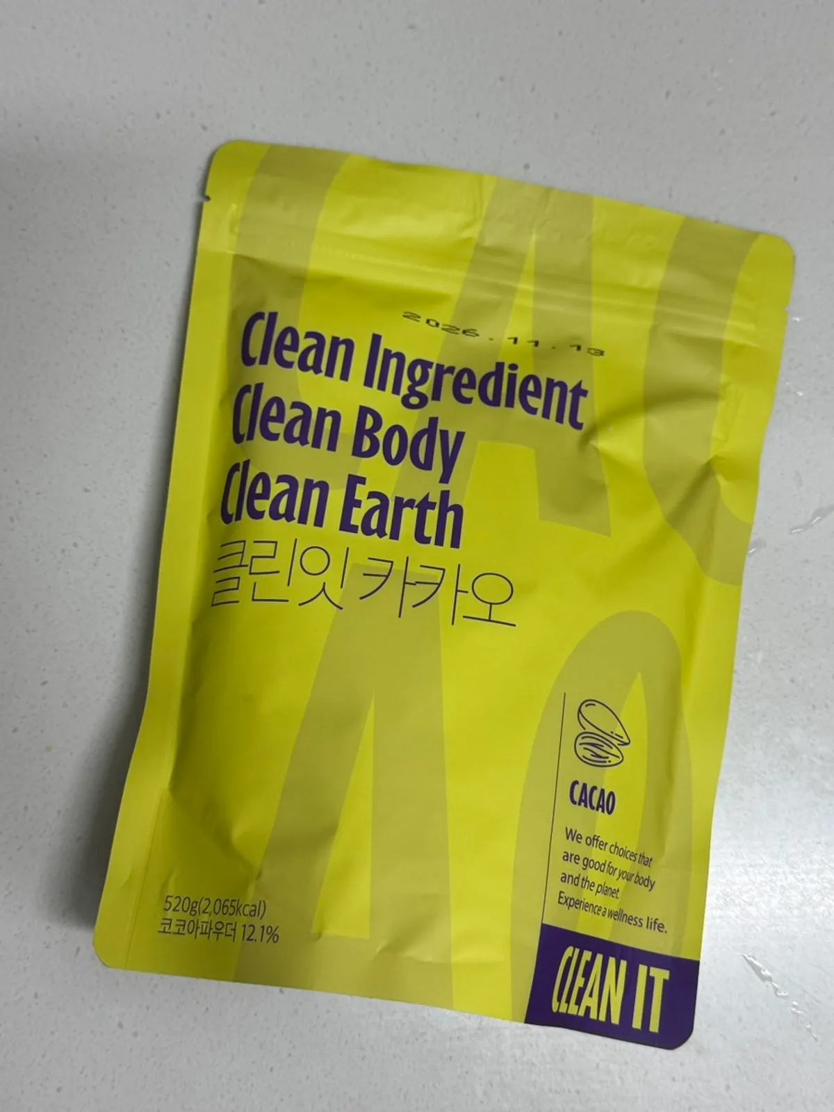 Cleanit Plant-Based Protein Cacao product