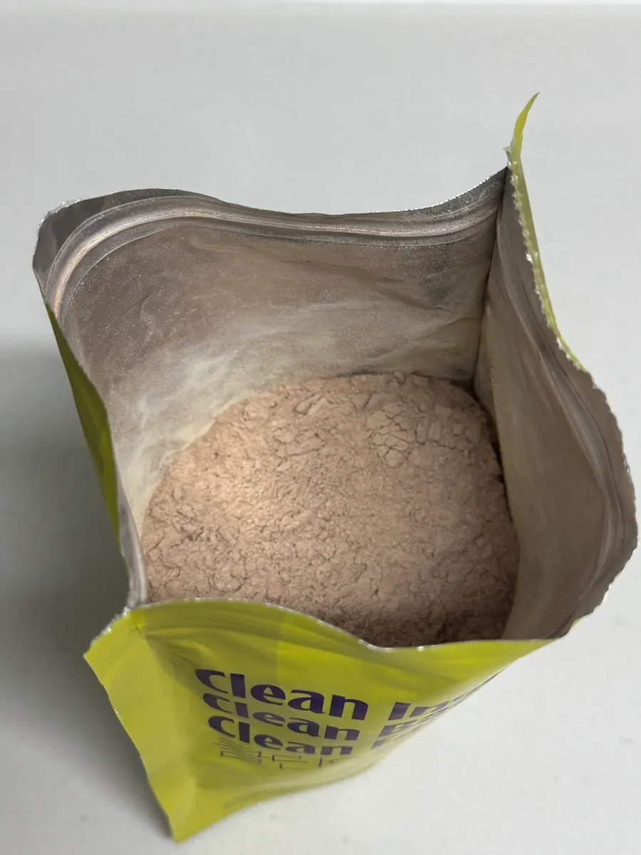 Protein packaging in a zip pouch