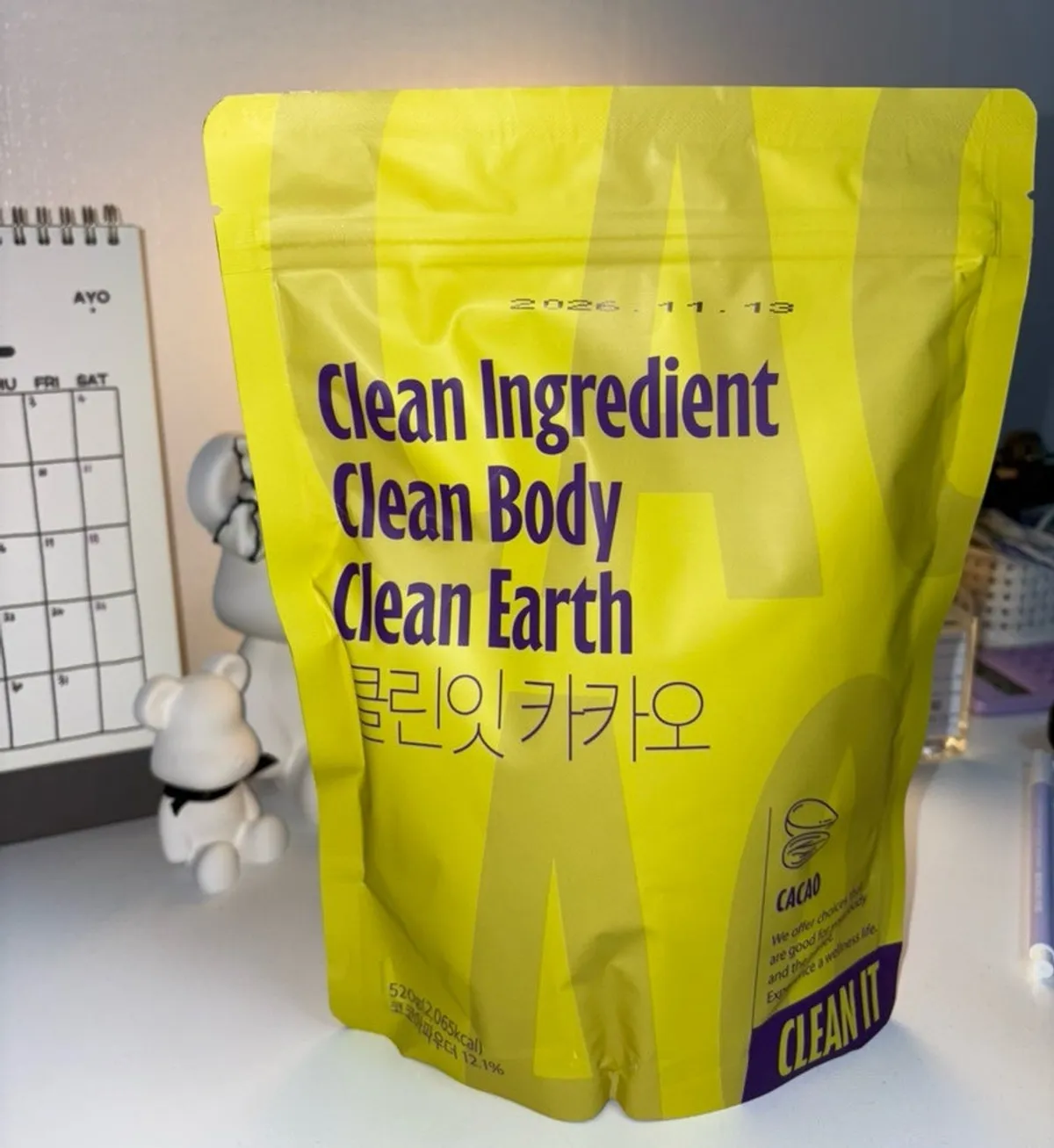 Cleanit Protein Cocoa product package