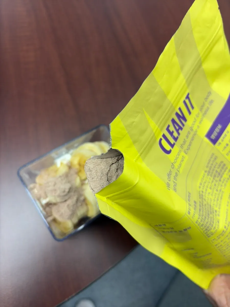 Protein Cocoa set up with Greek yogurt