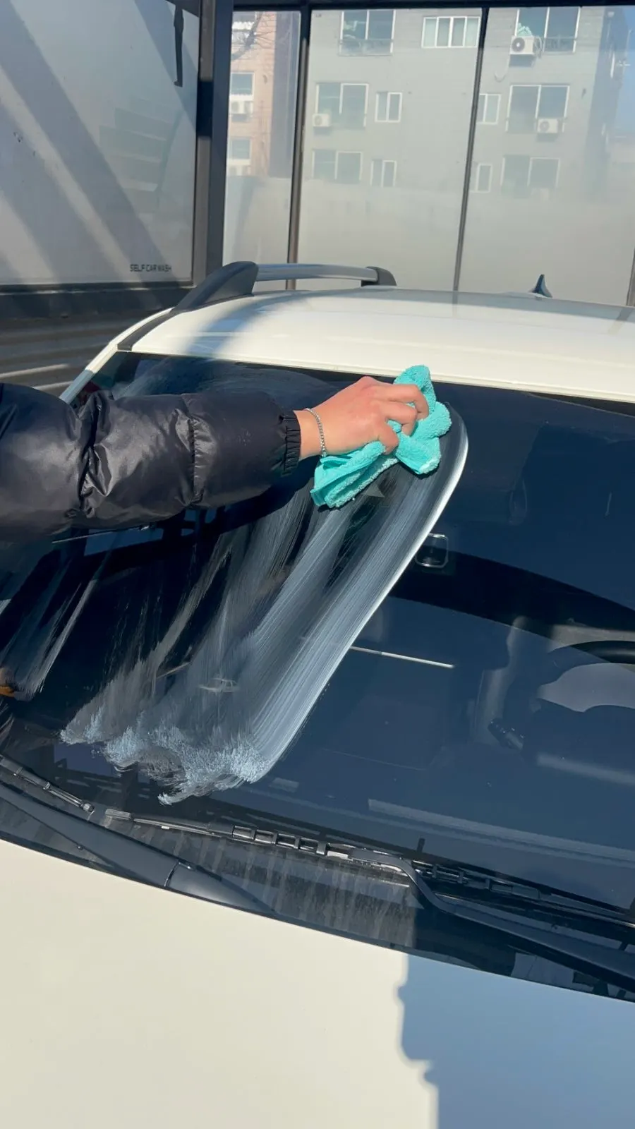 AutoGrooming car glass oil-film remover prepared before glass care