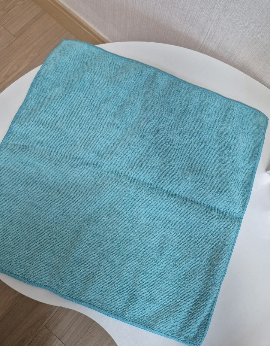Work towel included with CleanView oil film remover
