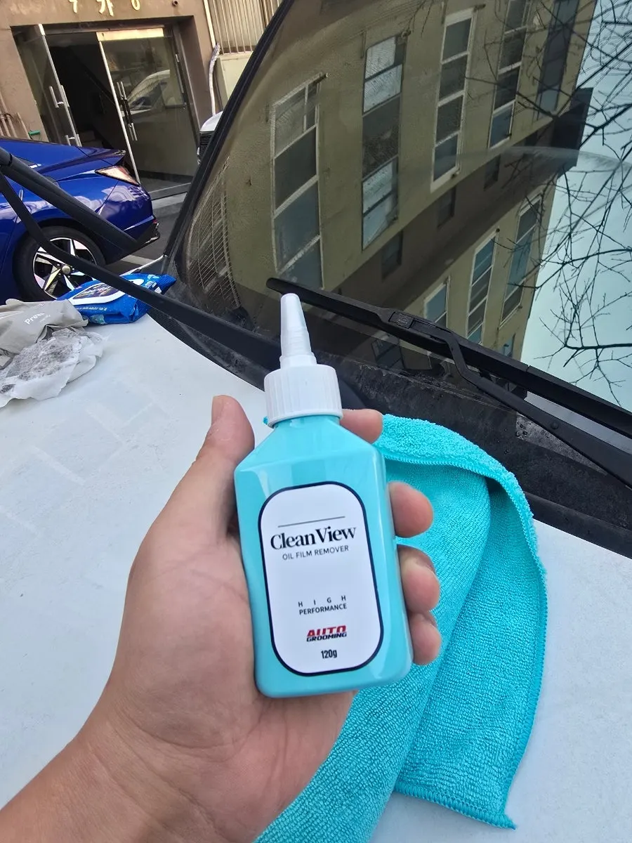 클린뷰로 관리한 욕실 샤워부스 유리