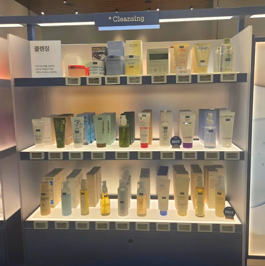 A brand display corner at KHODE Pangyo