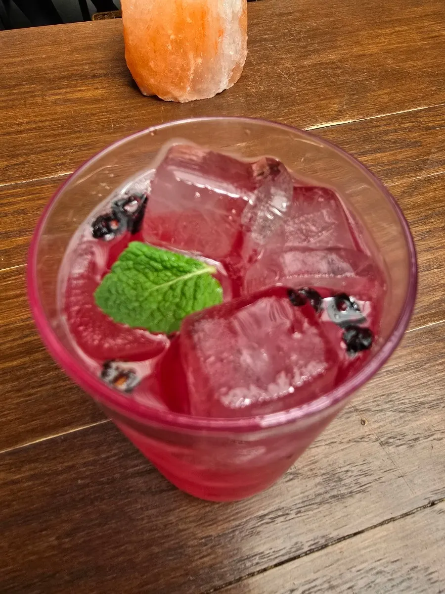 Mungyeong iced omija tea at Concasse Anguk