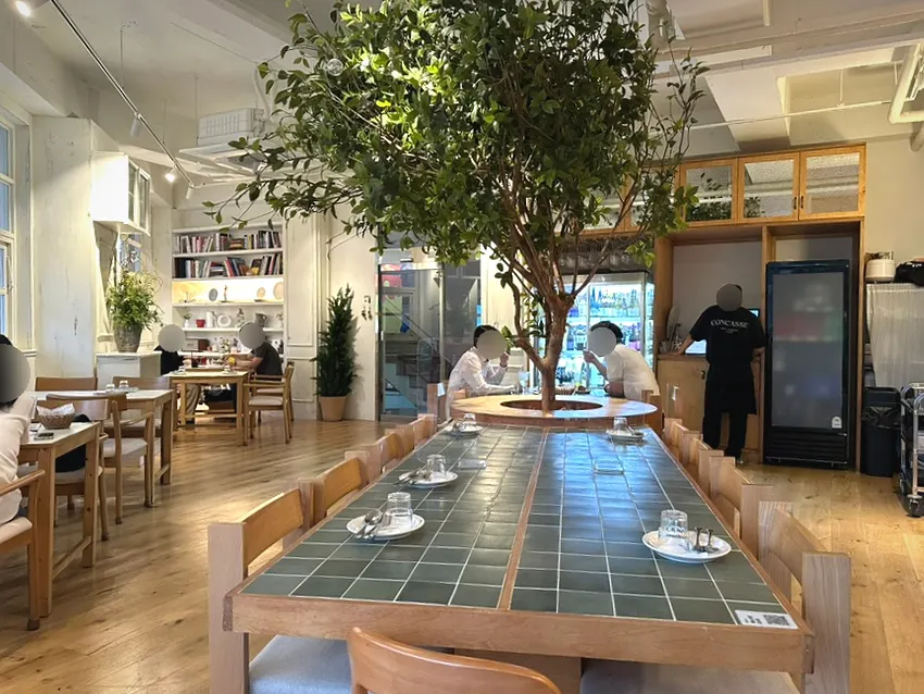 콩카세 성수 입구 쪽 모습