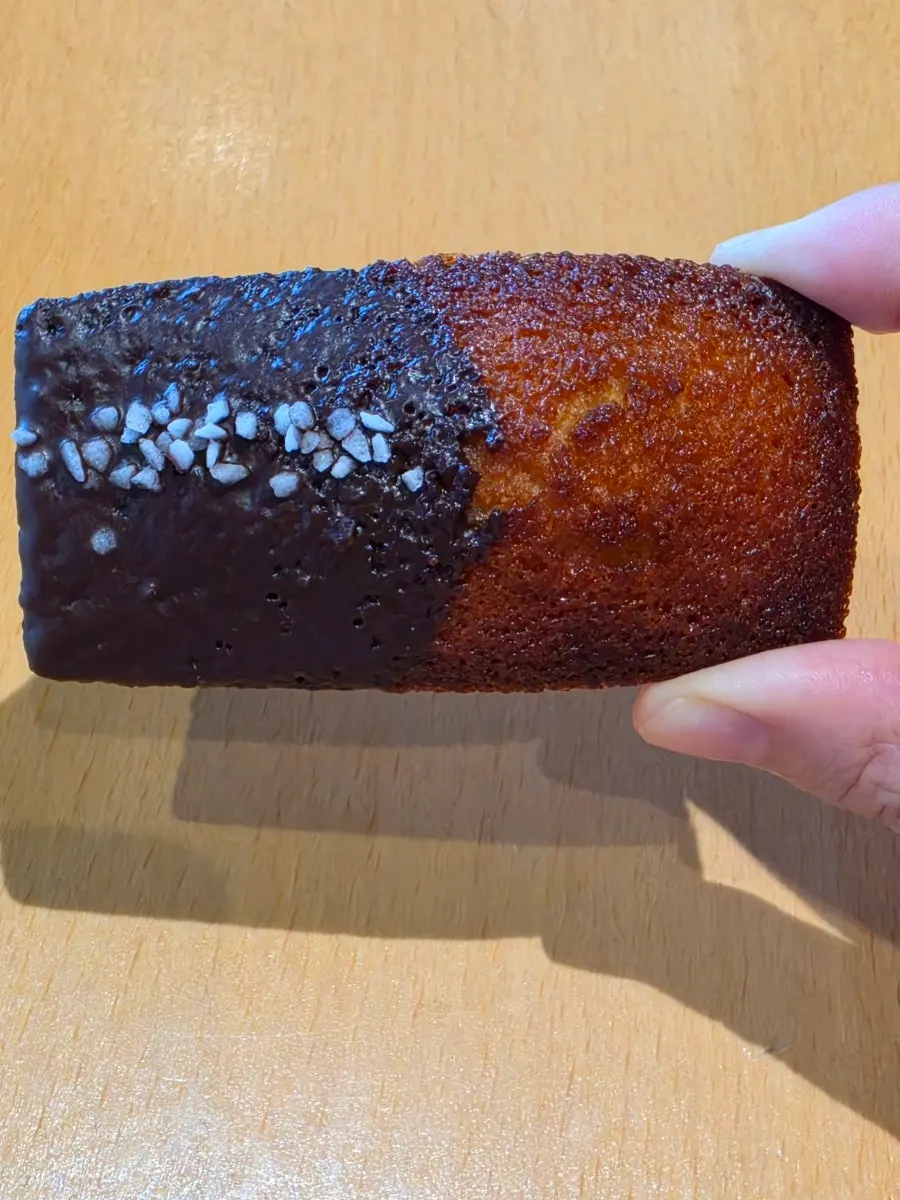 CORR's salt chocolate financier