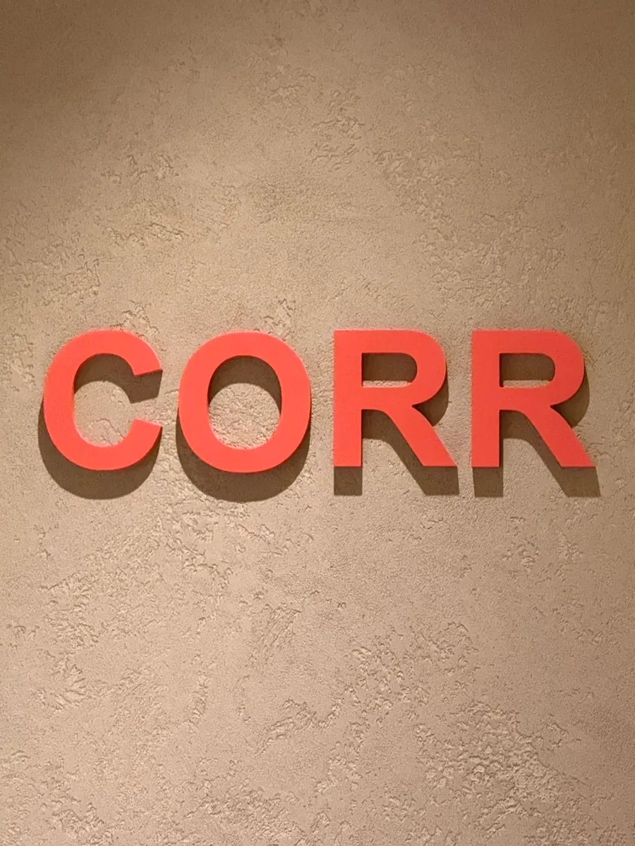 Exterior of CORR café in Sajik-dong, Busan
