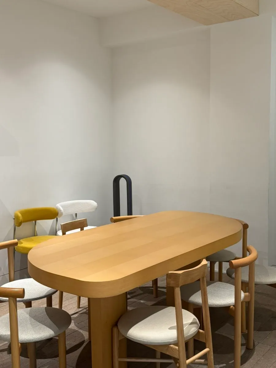 Spacious, cozy seating inside CORR