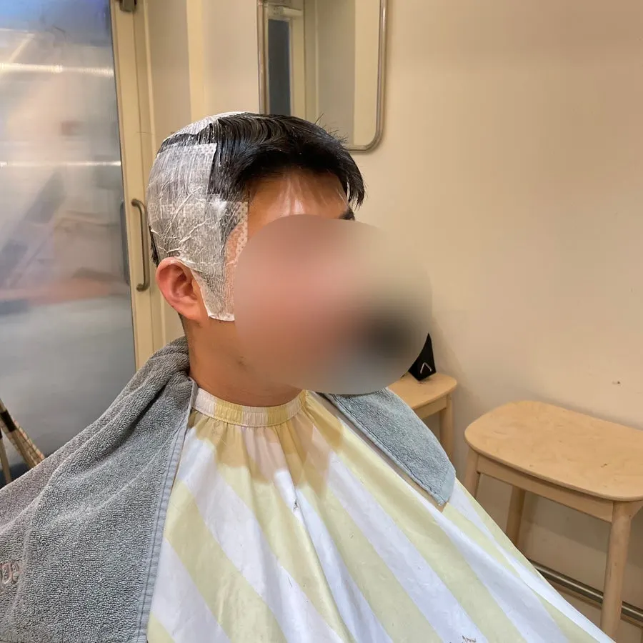커트를 마치고 깔끔해진 헤어