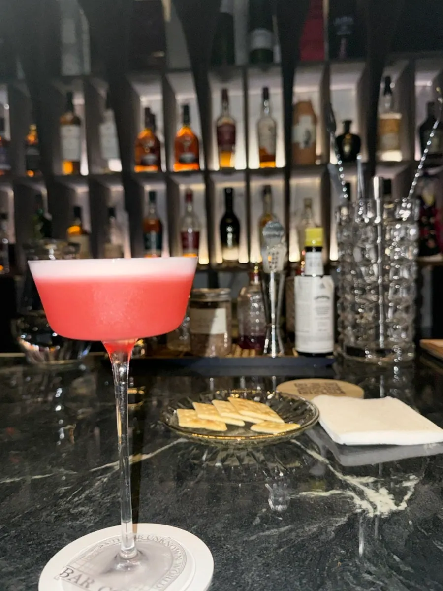 Glass of the Old Fashioned cocktail