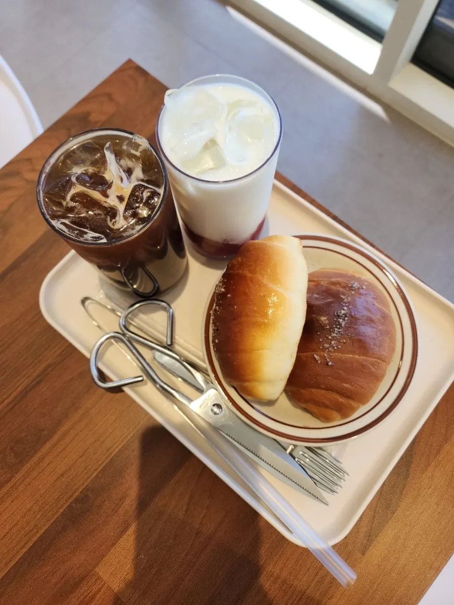 Glossy plain salt bread from Cozy Bear