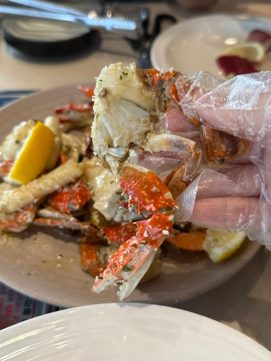 Ilpumyori table loaded with a variety of seafood dishes