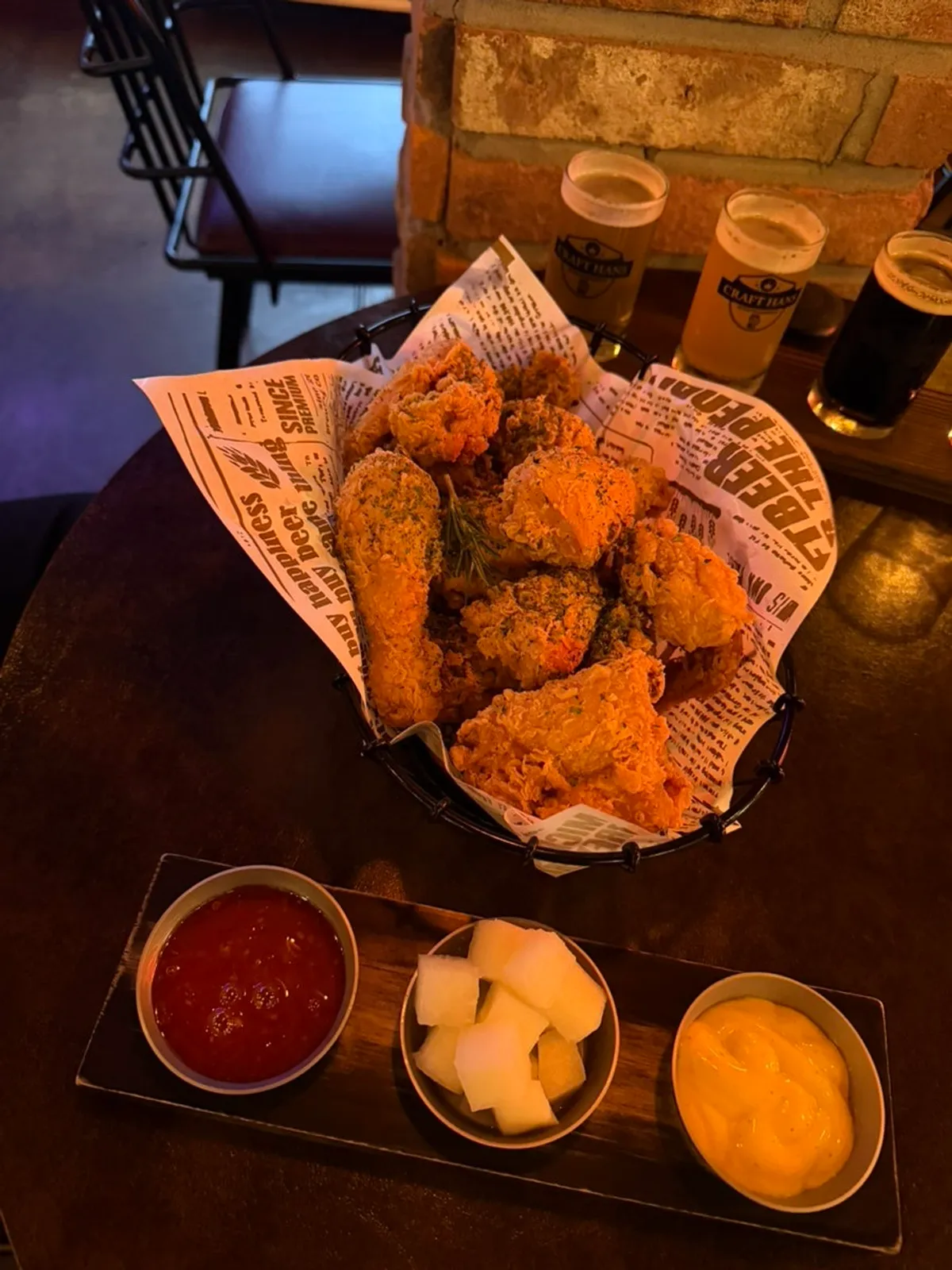 Craft Hans Seomyeon Branch craft beer and chicken feature photo