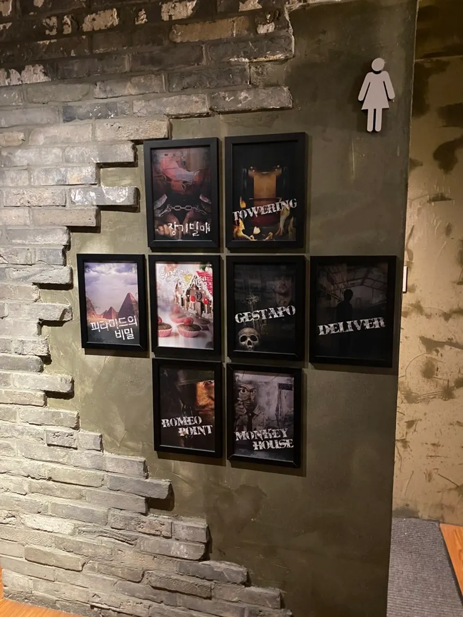 Store interior decorated with props in every corner