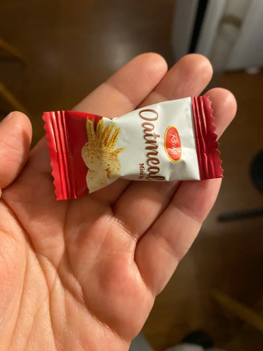 Oatmeal cookie received after successfully escaping
