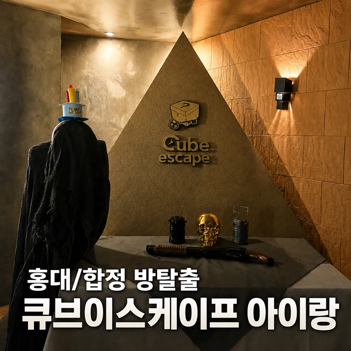 큐브이스케이프 홍대점 방탈출 헨젤과 그레텔 테마 대표 사진