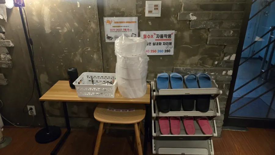 Classic escape room space centered on locks