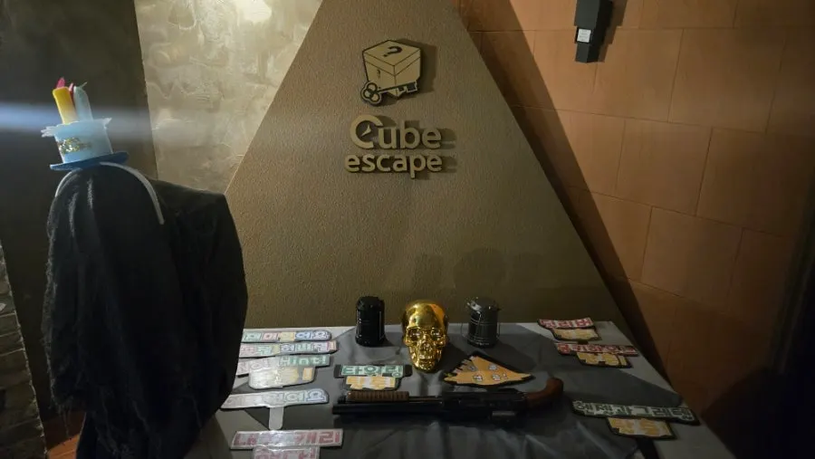 Lobby view of Cube Escape Hongdae Branch