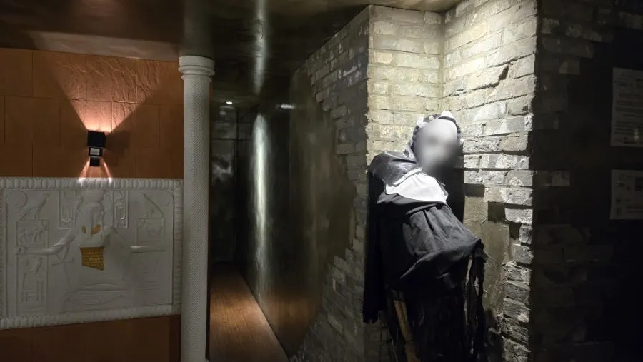 Interior space of the Hongdae escape room café