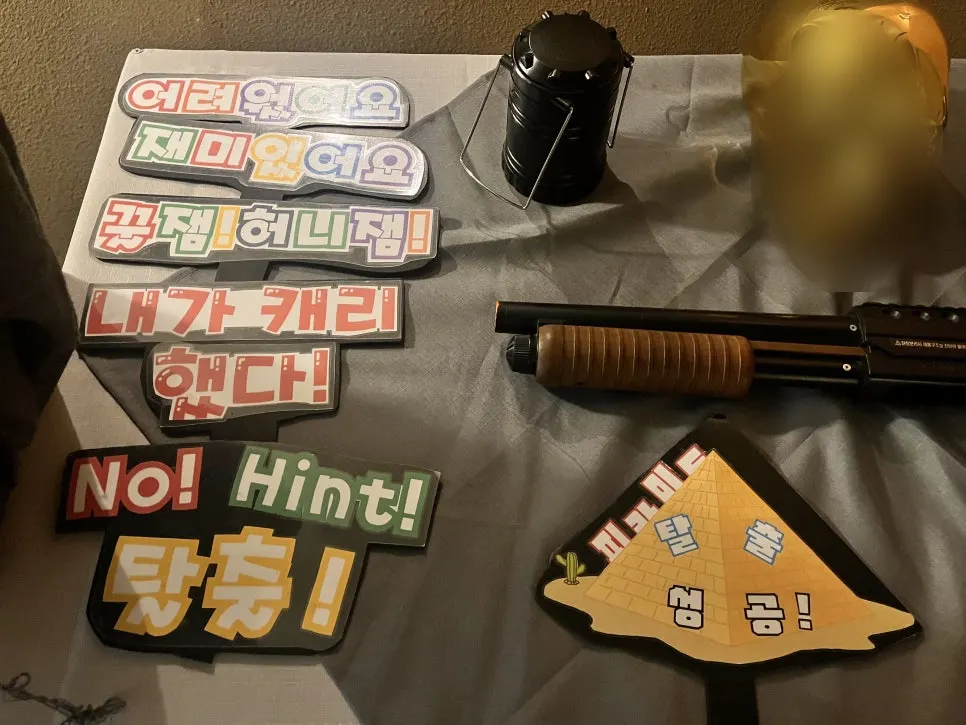 Photo spot for escape room proof shots