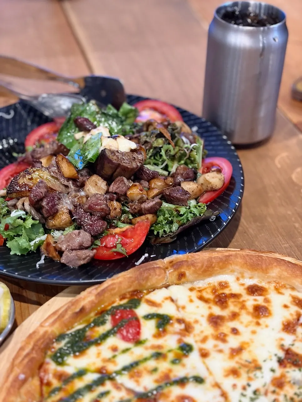 Cultured's pizza and pasta menu