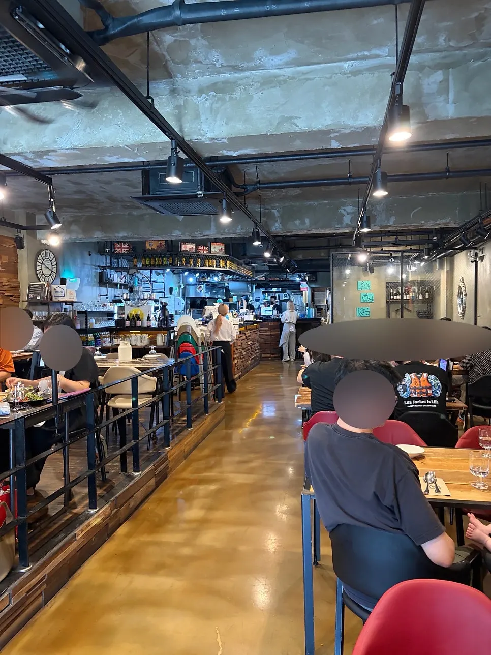 Cultured's spacious interior hall