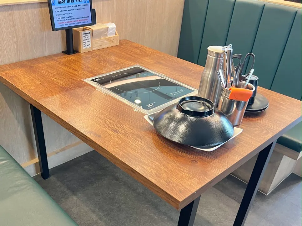 키오스크 주문과 매장 안내