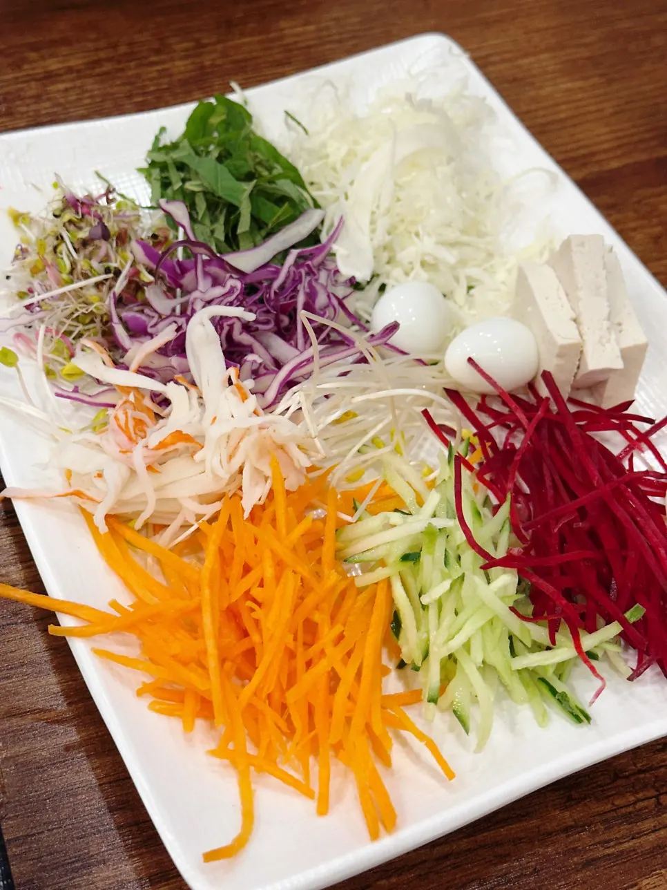 Wolnamssam ingredients prepared at the self-bar