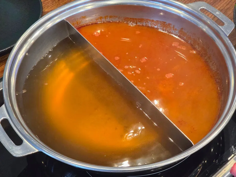 샤브샤브 소고기 리필 접시