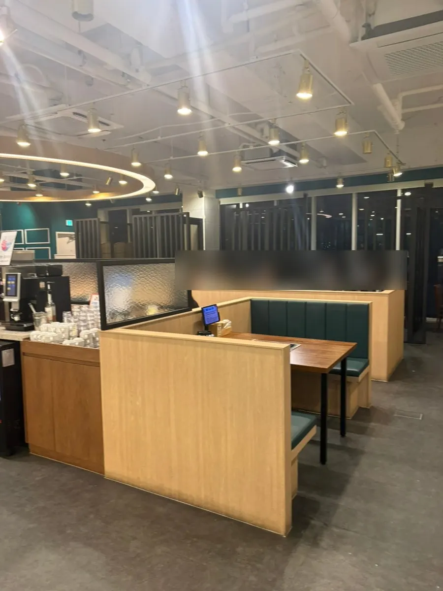 Dadam Shabu Shabu dining room with generously spaced tables