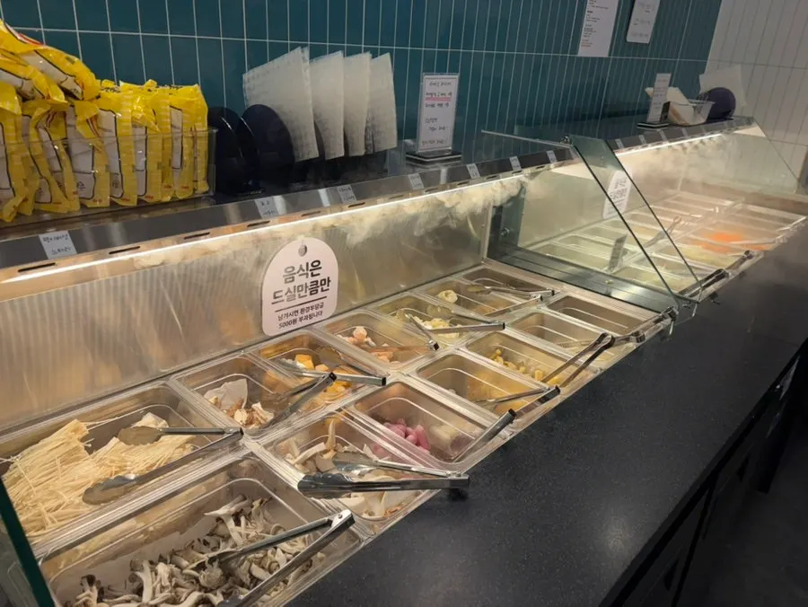 A hearty spread of shabu-shabu