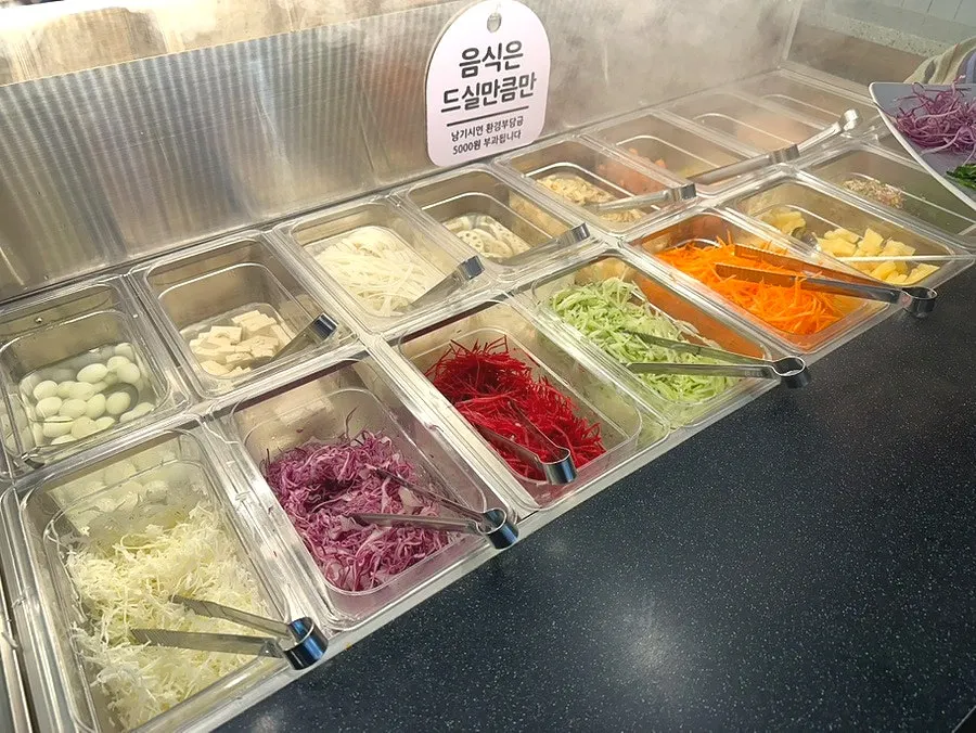 Store menu and usage information board