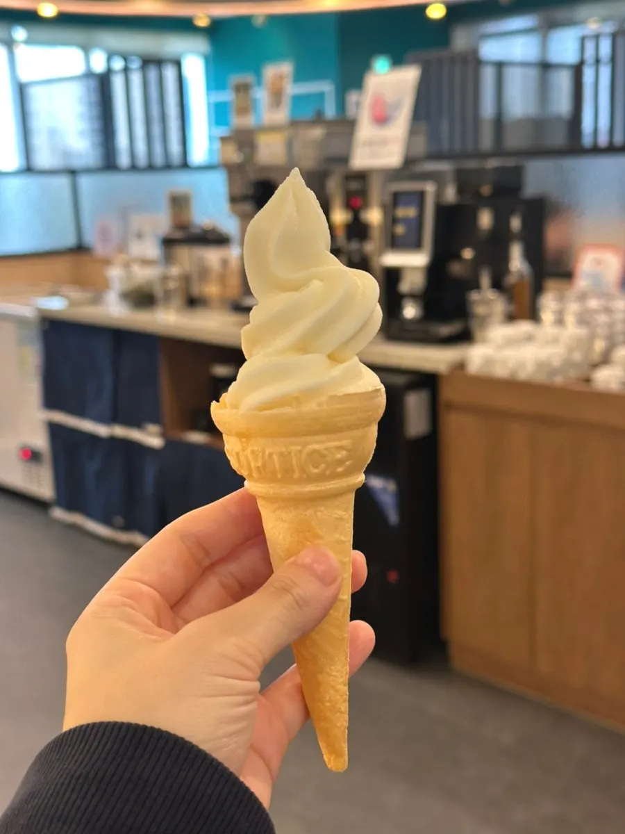 Affogato made with ice cream and coffee