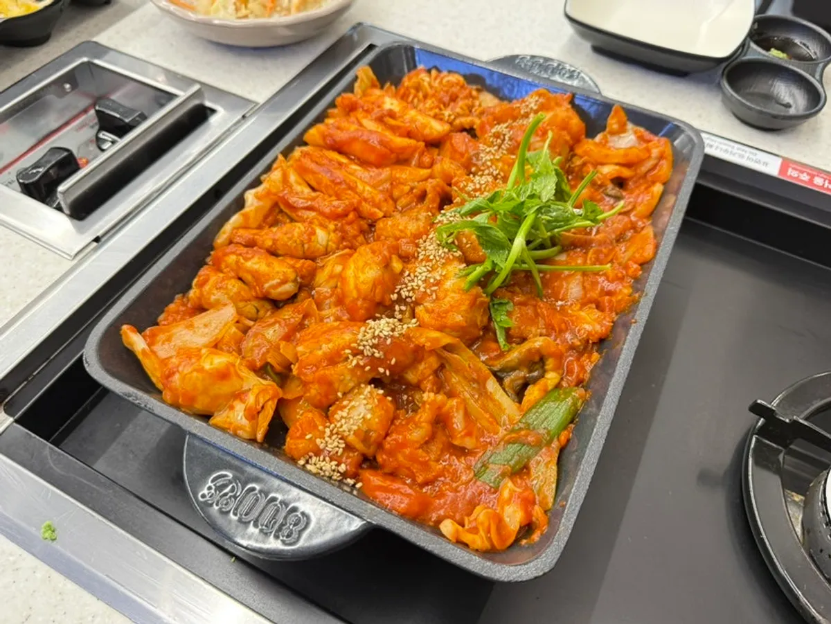 해목정 대부도점 순살아귀찜 상차림