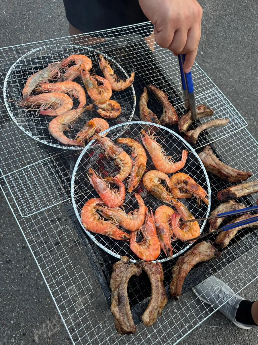 달큰한 맛이 났던 대하 클로즈업