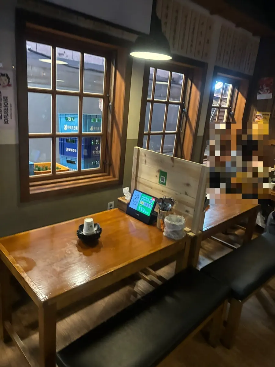 구월동 술집 대동집 외관 디테일